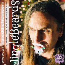 Load image into Gallery viewer, CHRISTMAS BLING - JINGLEBEARD - Artful Addiction Fantasy Face Art - GREAT STOCKING FILLER!