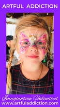 Load image into Gallery viewer, BUTTERFLY BODY BLING - Fairy / Butterfly Centrepiece - Artful Addiction Fantasy Face Art