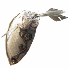 Load image into Gallery viewer, VENICE teardrop fascinator - cream