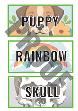 Load image into Gallery viewer, Single Word Board Design - Pick and Mix - (Printable Digital Download) - facepainter signage