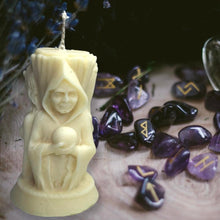 Load image into Gallery viewer, CANDLECRAFT Triple Goddess Altar Candle - Sacred Collection ***SECOND***