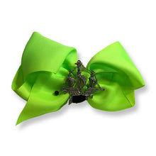 Load image into Gallery viewer, Oversized Fashion Bow - Artful Addiction (Neon Pirate)