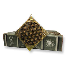 Load image into Gallery viewer, Large Resin Flower of Life Art Necklace ( Sacred Collection )