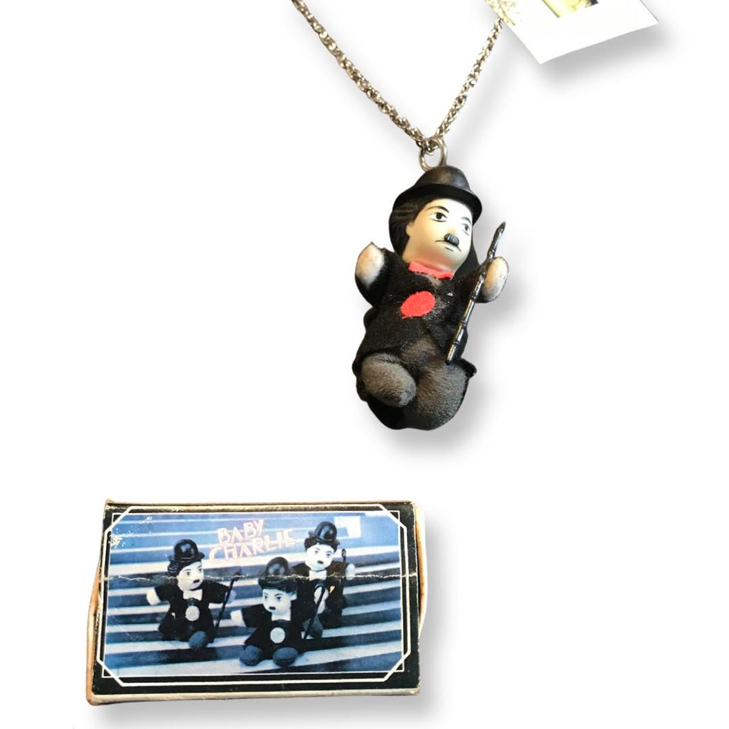 Charlie Chaplin (Baby Charlie) Necklace (OOAK)
