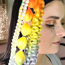 Load image into Gallery viewer, Fantasy Hair -Rainbow  Bubble Braid ( Fantasy Braids )
