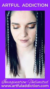 Artful Clip In Fantasy Hair - Chandelier