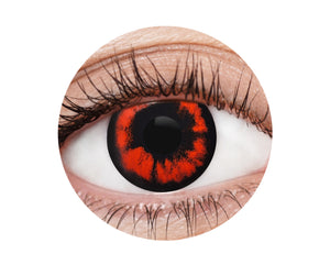 EYE FX YEARLY COSTUME CONTACT LENS - DEMON 2