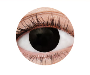 EYE FX YEARLY COSTUME CONTACT LENS - BLACK WITCH