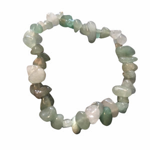 Green Aventurine Chip Bracelet