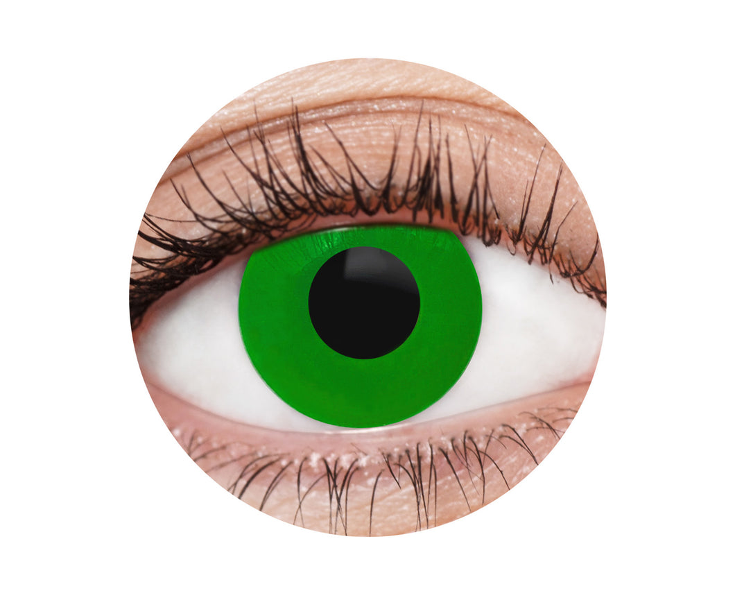 EYE FX YEARLY COSTUME CONTACT LENS - HERO GREEN