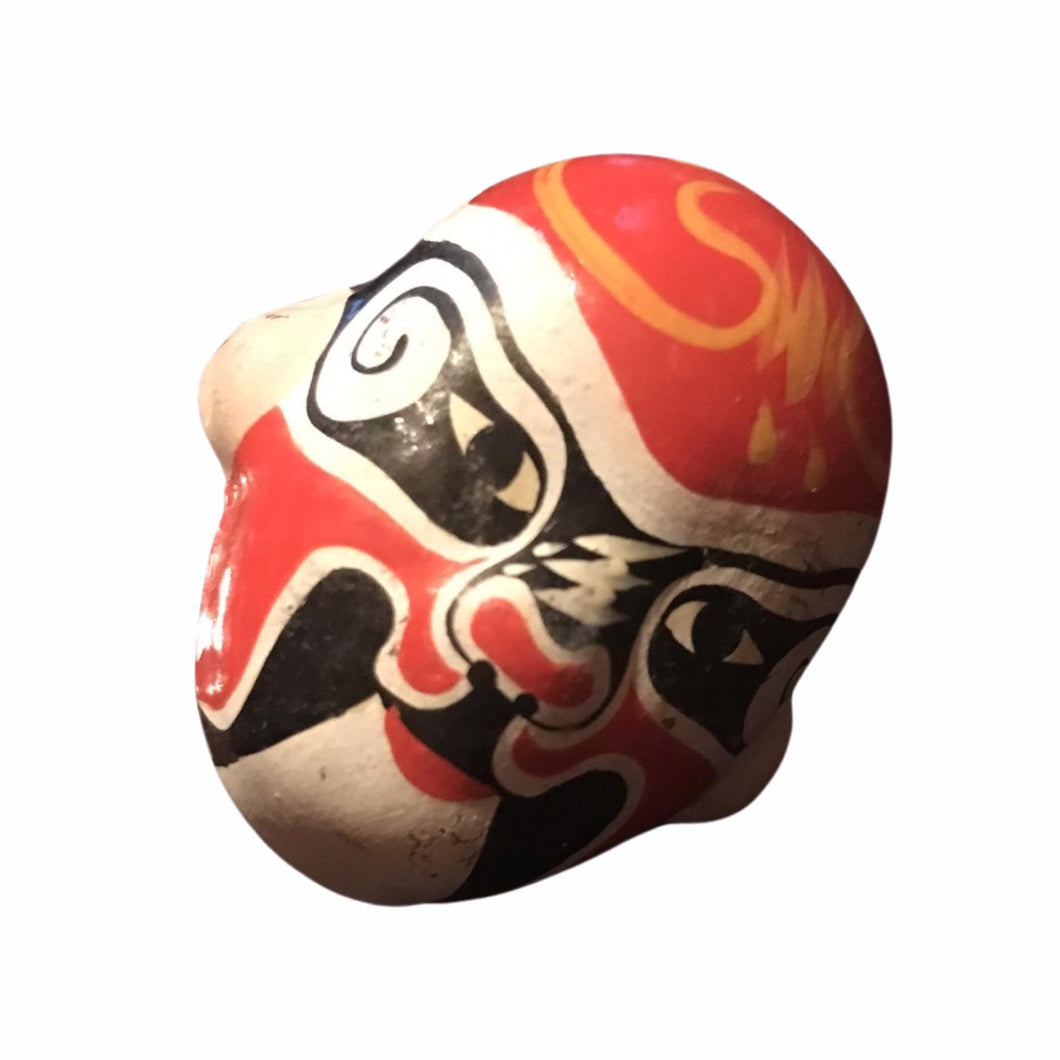 Brooch - Kabuki Mask - Karen Hansen Art