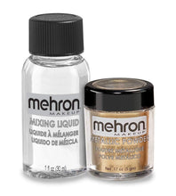 Load image into Gallery viewer, MEHRON Metallic Powder and Mixing Liquid set - GOLD
