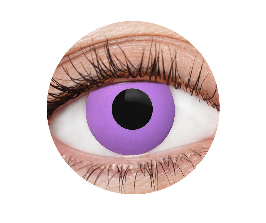 EYE FX YEARLY COSTUME CONTACT LENS -PURPLE MANSON