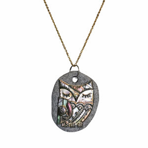 Steampunk Owl 2 Necklace