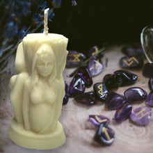Load image into Gallery viewer, CANDLECRAFT Triple Goddess Altar Candle - Sacred Collection
