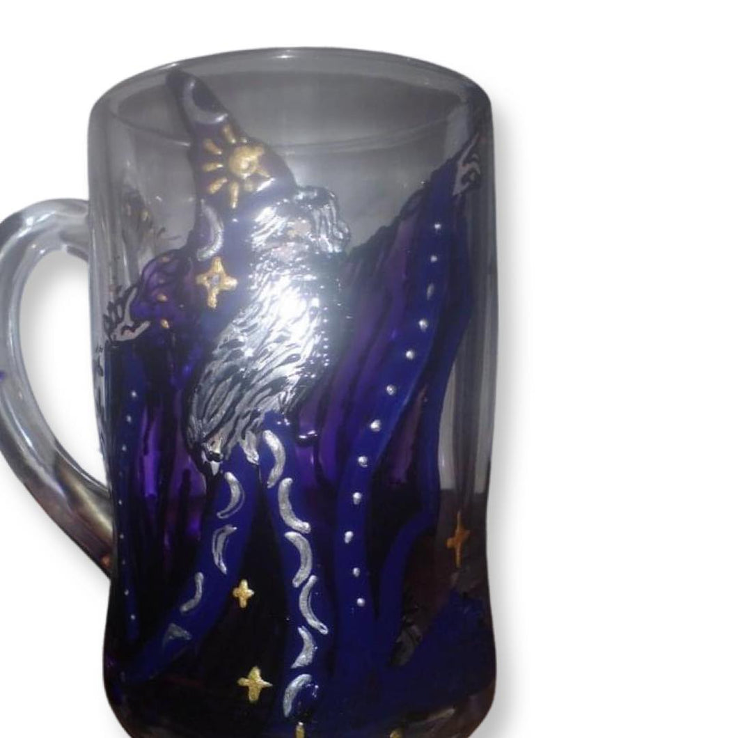 The Wizard - Fine Art Glassware (Karen Hansen X Gillian Hansen)