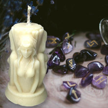 Load image into Gallery viewer, CANDLECRAFT Triple Goddess Altar Candle - Sacred Collection ***SECOND***
