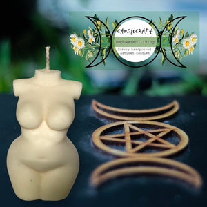 CandleCraft Goddess Candle - Sacred Collection ((( Spell Candle)))