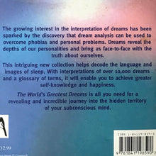 Load image into Gallery viewer, [ MAGICK BOOKSTORE ] The Worlds Greatest DREAMS (Dream Analysis)
