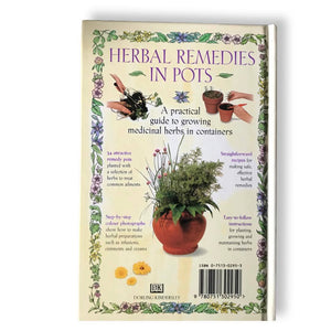 [ MAGICK BOOKSTORE ] Herbal Remedies in Pots - HARDCOVER - Effie Romain and Sue Hawkey