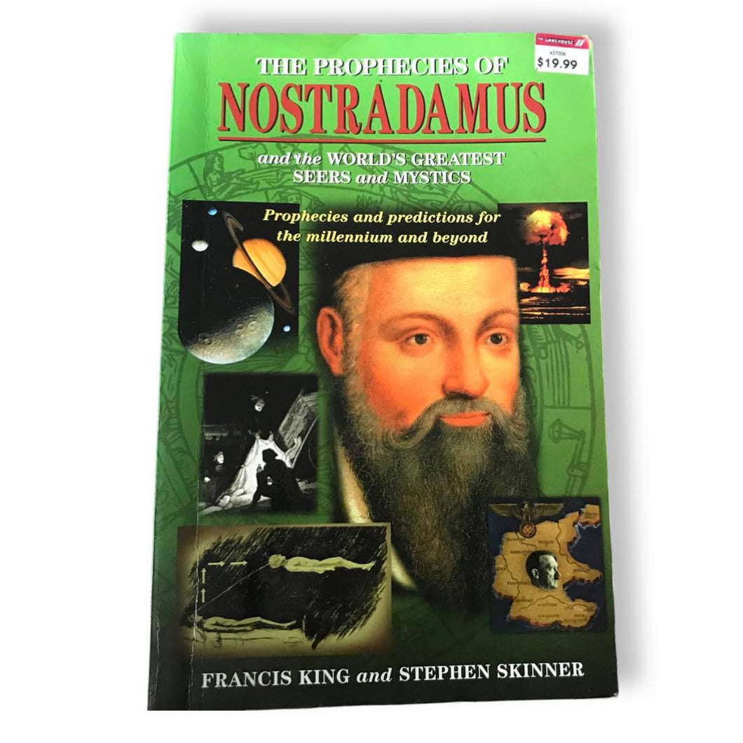 [ MAGICK BOOKSTORE ] The Prophecies of Nostradamus - Frances King and Stephen Skinner