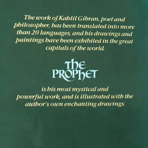 [ MAGICK BOOKSTORE ] The Prophet - Kahlil Gibran