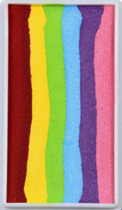 TAG  - Rainbow  six 1 Stroke Split Cake 30g
