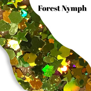 Artful Addiction Chunky Glitter Gel  FOREST NYMPH 10ml / 12gm