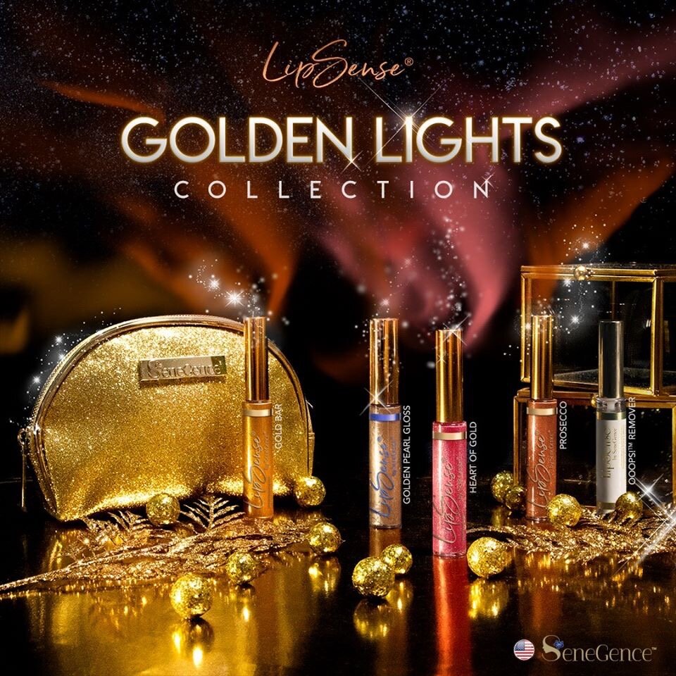 GOLDEN LIGHTS COLLECTION LipSense - Original Long Lasting Liquid Lip Colour (LIMITED EDITION) SeneGence