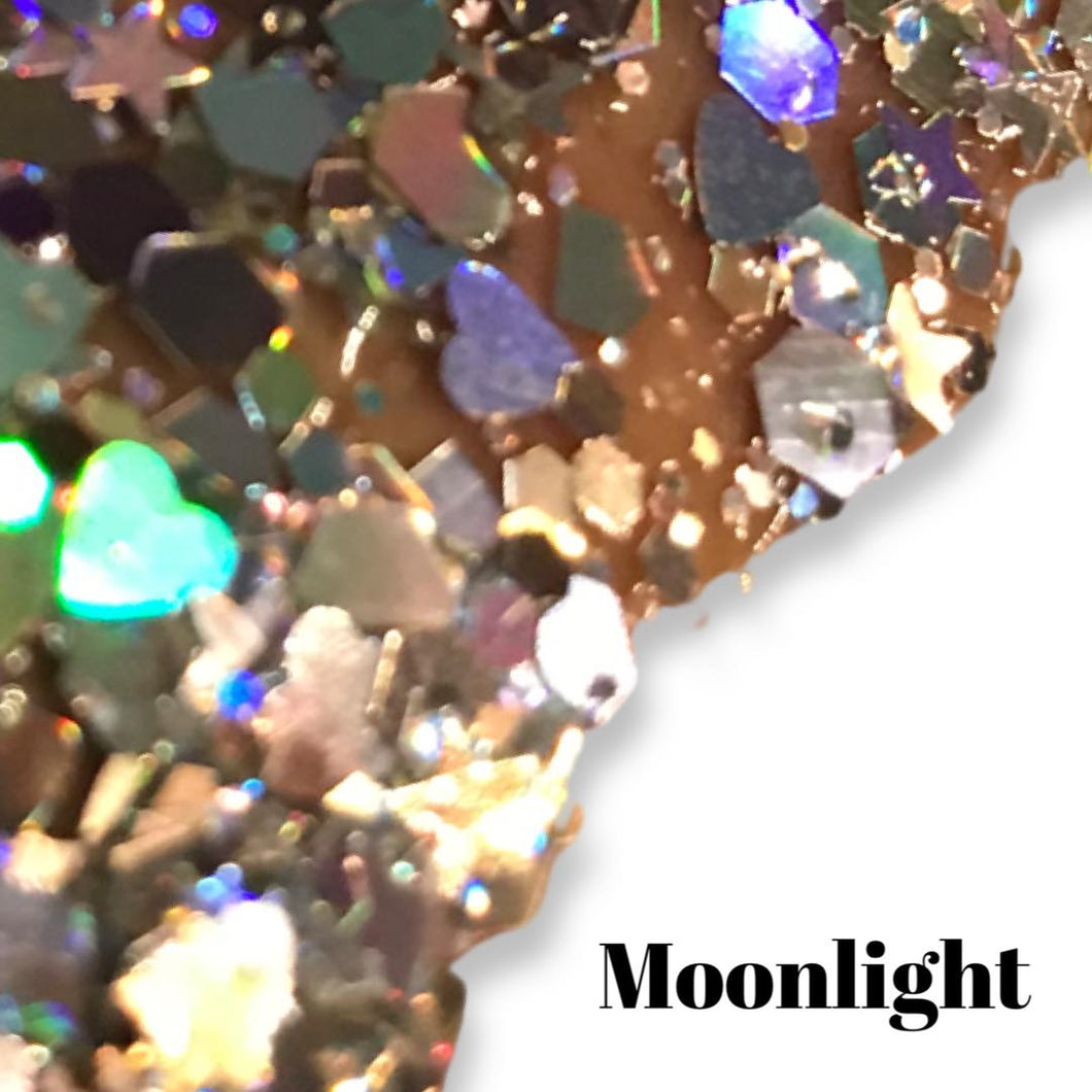 Artful Addiction Chunky LOOSE Glitter Mix - MOONLIGHT - 10GM BAG