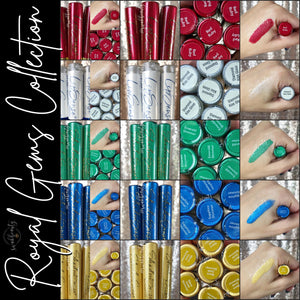 ROYAL GEMS COLLECTION LipSense - Original Long Lasting Liquid Lip Colour, Gloss and ShadowSense Set SeneGence