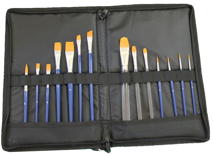 TAG Professional Face and Body Paint Brush Set (In Wallet)