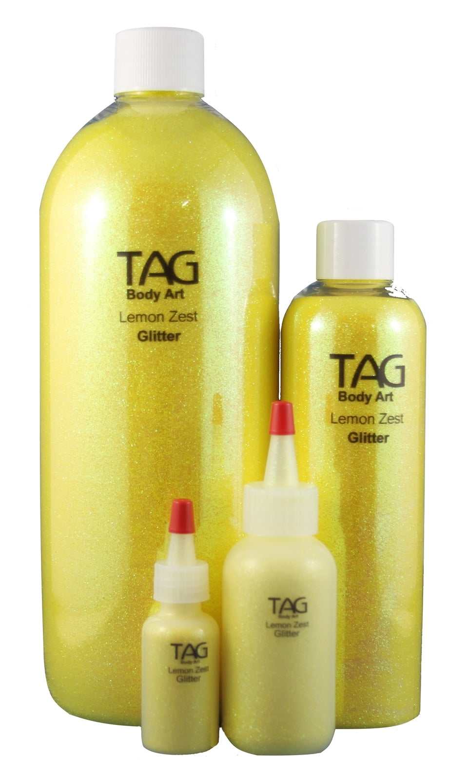 TAG Cosmetic Glitter  CRYSTAL LEMON ZEST 15ml / 12gm