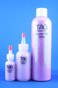 TAG Cosmetic Glitter  CRYSTAL PINK 15ml / 12gm