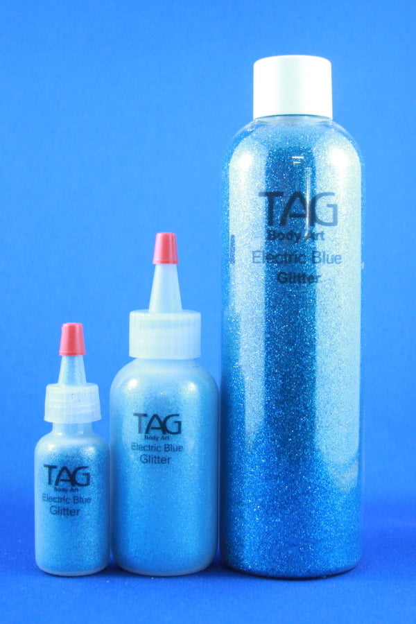TAG Cosmetic Glitter  ELECTRIC BLUE 15ml / 12gm