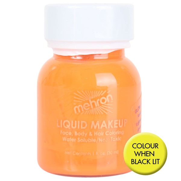 MEHRON - Liquid Makeup GLOW YELLOW 30ml