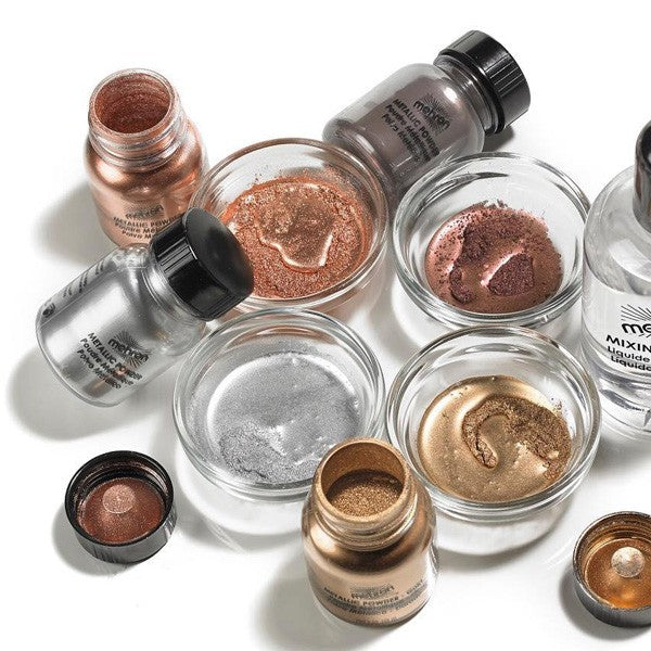 MEHRON Metallic Powder and Mixing Liquid set - GOLD